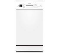 Schneider - Lave-vaisselle - 13 couverts - 6 programmes - Top amovible - Panier à couverts - Blanc