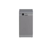 Lave-vaisselle 45 cm - BEKO - DVS05030S - 10 couverts - Classe D - Silver