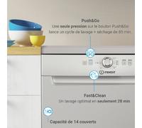 Indesit D2F HK26 Pose libre 14 couverts E
