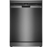 Lave vaisselle 60 cm SIEMENS SN23EC22AE, varioSpeed Plus, Acier brossé noir [EEK: B]