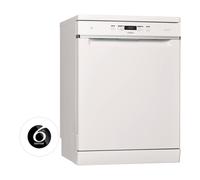 Whirlpool Lave-vaisselle 60 cm pose-libre blanc - WFC3C42P -
