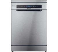 Lave-vaisselle 60cm 14 couverts 40db Candy CF4E0F0X Inox G
