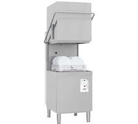 Lave Vaisselle à Capot Electronique TE100 avec Doseur de Produit de Rinçage et de Lavage et Pompe de Vidange 8500 w