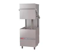 Lave-vaisselle à Capot Maestro avec Pompe de Rinçage Péristaltique et Doseur Détergent 50 x 50 cm - 400V