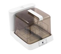 Lave-vaisselle avec couvercle semi-transparent, lave-vaisselle de table avec buse rotative à 360° et 3 modes de nettoyage, lave-vaisselle automatique, lave-vaisselle multifonction pour la maison