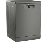 Lave-vaisselle BEKO bPRO 500 pose libre 60 cm 14 couverts 42 dB SelfDry ouverture 10 cm moteur à induction Gris Manhattan