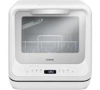 Bomann Lave-vaisselle de table TSG 5704 – mini silencieux 42 cm, 6 programmes, 36–70 °C
