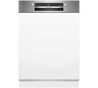 Lave-vaisselle Bosch SMI2HTS02E - Série 2 - Encastrable - 13 couverts - 81,5 x 59,8 x 57,3 cm - Wi-Fi - Acier brossé