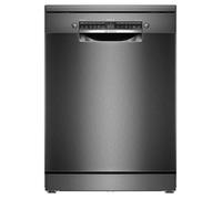 Bosch Lave-vaisselle SMS4EMC25E Série 4 Pose libre 14 couverts Wi‑Fi Acier brossé noir anti-traces