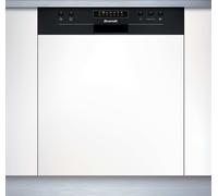 Lave-vaisselle Brandt BDB424LB - encastrable - 59.8x57x81.5 cm (lxpxh) - noir