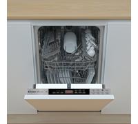 Lave-vaisselle Candy Bianca CDIH 2T1047 - encastrable - 44.8x55.5x81.6 cm (lxpxh) - argent