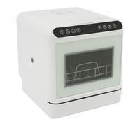 Lave-Vaisselle Compact, Lave Vaisselle Table Portable, 4 Modes De Lavage, Séchage Chaud 72h Stockage, Pour Petit Appartement Camping Car Studio, Grand Réservoir 6L, 41x46x46cm