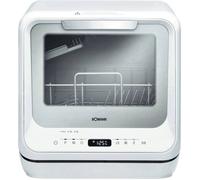 Bomann Lave-vaisselle de table TSG 5704 – mini silencieux 42 cm, 6 programmes, 36–70 °C