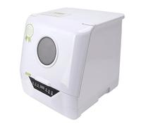 Lave-vaisselle de Partie Supérieure du Comptoir, Mini Lave-vaisselle de Séchage de Grande capacité 72 Heures pour des Appartements (Prise UE 220V)