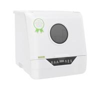 Lave-vaisselle de table, 220 V prise européenne, 800 W, compact blanc, pour 2 à 5 personnes, design moderne, touche LED, fenêtre, stérilisation à haute température, économie d'énergie, IPX1, idéal