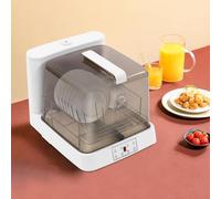 Lave-vaisselle de table, automatique, avec réservoir de 6 l, plusieurs modes de nettoyage, séchage automatique, pour appartements, dortoirs et camping-cars, 48 x 38 x 40 cm