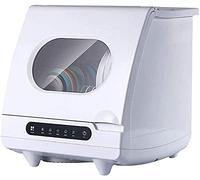 Lave-vaisselle de table intégré - Lave-vaisselle automatique portable - avec démarrage différé - avec intérieur en acier inoxydable et étagère à 6 places, pour appartement et bureau