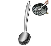 Lave-vaisselle en acier pour vaisselle, Lave-vaisselle en acier inoxydable,Lave-vaisselle multi-usages Lave-vaisselle | Pailles abrasives en éponge en métal inoxydable pour