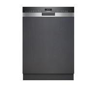 Lave vaisselle encastrable 60 cm SN55ES12CE, iQ500, glassZone, Bandeau inox