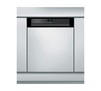 Whirlpool Lave-vaisselle semi-encastrable noir 60 cm - WBC3C26B -