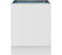 Bomann Lave-Vaisselle Encastrable 60 cm GSPE7421VI Blanc - 14 Couverts, Affichage LED, 5 Programmes, Économie d'Énergie, Cuve en Acier Inoxydable, 47 dB, 11L par Cycle