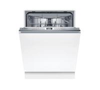 Bosch Lave-vaisselle SMH4EVX08E Série 4 14 couverts 44 dB Tout intégrable Wi‑Fi Blanc