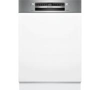 Lave-vaisselle Bosch SMI4ECS35E - Série 4 - Encastrable - 14 couverts - 81,5 x 59,8 x 57,3 cm - Wi-Fi - Acier brossé