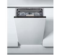 Lave-vaisselle encastrable étroit blanc - WHIRLPOOL - Commande électronique - Programme automatique
