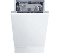 Hisense HV543D10 - Lave-vaisselle 45 cm, encastré, classe D, capacité 11, technologie Inverter, ouverture automatique de porte, 3 plateaux, lavage rapide 30', intégrable