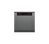 Hotpoint Ariston HBC 2B+26 B - Lave-vaisselle - encastrable - Niche - largeur : 60 cm - profondeur : 57 cm - hauteur : 82 cm - noir Noir G