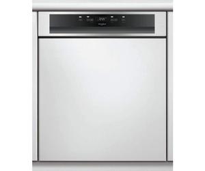 Lave-vaisselle encastrable WHIRLPOOL WBC3C26X - 14 couverts - 6ème sens - Bandeau inox