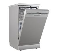 Lave-Vaisselle Freestanding Ou Encastrable 45 Cm Argent Respekta