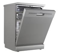 Lave-Vaisselle Freestanding Ou Encastrable 60 Cm Argent Respekta