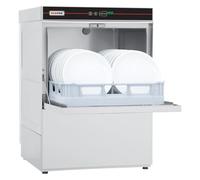 Lave Vaisselle Frontal Revêtement Simple avec Pompe de Vidange 50 x 50 400 V QQI 52 TP Redfox