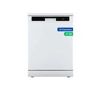 Lave-vaisselle - - glv1249wh - 12 couverts - 49 db - Blanc