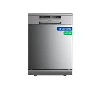 Lave-vaisselle GLV1542IX 15cv - Tiroir à couverts - 42 dB - Ultra silencieux - Départ Différé - Eco - Faible conso Classe C