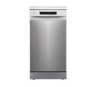 Lave-vaisselle - HISENSE - HS543D10X - Écran intégré - 45 cm - Acier gris