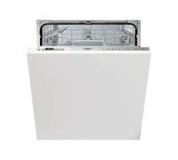 Lave-vaisselle Hotpoint Ariston HIO 3T141 W - encastrable - Niche - 60x56x82 cm (lxpxh) - argent