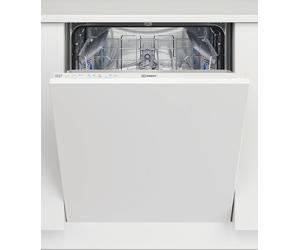 Lave-vaisselle Indesit D2IHL326 - Tout-intégrable - 5 programmes - Fast & Clean 28' - Push & Go - Panier supérieur réglable - Sécurité anti-débordement - 46 dB