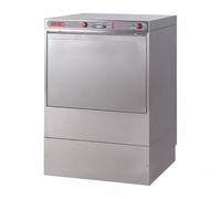 Lave-vaisselle inox pro (L)500 x (P)500 mm, avec pompe de vidange, 6600 W, 400 V - TRI