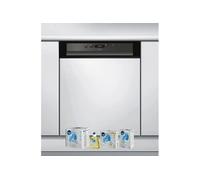 Lave-vaisselle Intégrable encastrable bandeau noir 44dB 14 converts 60cm Natural Dry