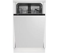 Lave-vaisselle intégrable étroit - BEKO - 45 cm - Commande électronique - Départ différé - Aquaintense