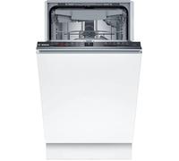 Lave-vaisselle intégrable étroit - Bosch - Séchage actif Extra Dry - Capteur de pureté de l'eau - Programme automatique