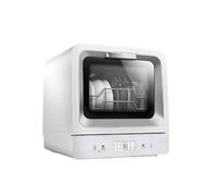 Lave-vaisselle- Lave-vaisselle de comptoir entièrement automatique, petit lave-vaisselle intelligent, sans Installation, for la maison et le bureau Parfait pour la maison, les appartements et les camp