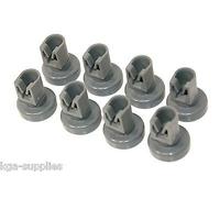 lave-vaisselle Panier supérieur Roues pour Zanussi Dt111, Zdt41, Zdt112, Zdf102