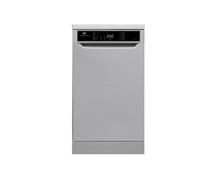 Lave-Vaisselle Pose Libre Continental Edison - 10 Couverts - Largeur 44,8 Cm - Classe D - 45 Db - Silver