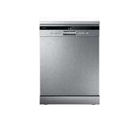 Lave-Vaisselle Pose Libre 14 couverts, 8 Programmes de Lavage, 44 dB(A) Départ Différé, Demi-Charge, Inox [Energy Class C]