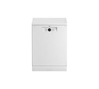 Lave-vaisselle pose libre BEKO BDFN26540WP 60 cm 15 couverts 41 dB 6 programmes LED TargetDry Flexi 3e tiroir à couverts Blanc