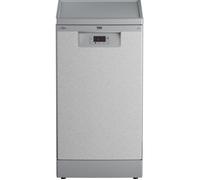 Lave-vaisselle pose libre BEKO BDFS15030X - 10 couverts - Induction - L45 cm - 47 dBA Inox Anti-trace