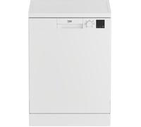 Lave-vaisselle pose libre BEKO DVN06430W - b100 - 14 couverts - L60cm - 47 dB - Ouverture porte auto - Classe D - Blanc